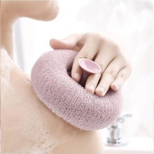 Flower Bath Sponge - Super Soft Body Exfoliator with Suction Cup for Shower & Massage
