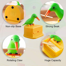 Portable Automatic Bird Toothpick Storage Box